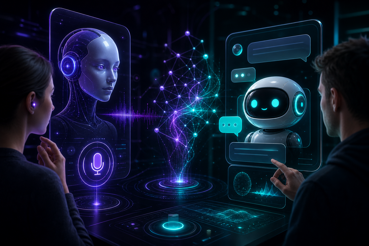 Comparativa entre agentes de voz y chatbots para atención al cliente