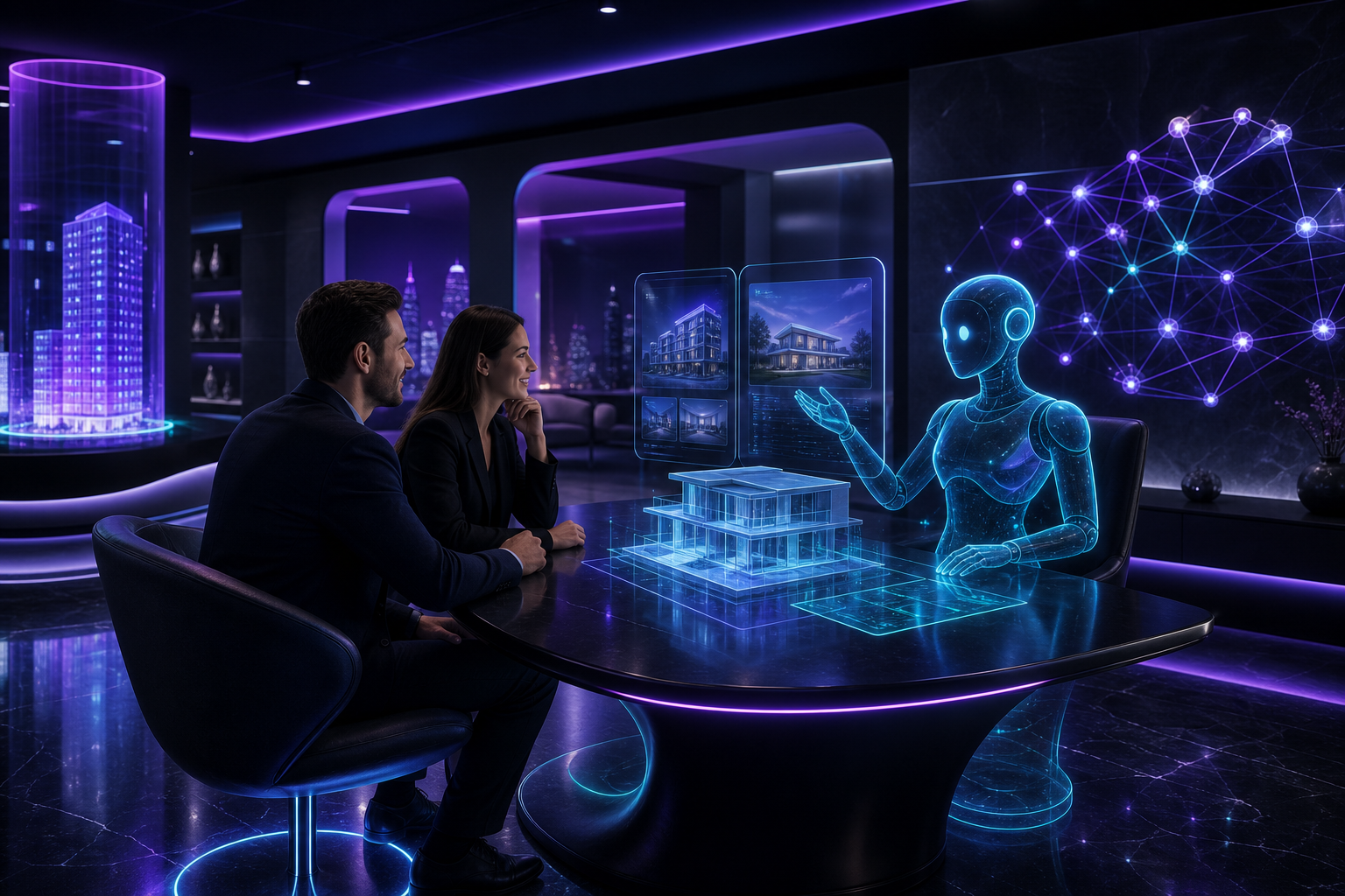 Chatbots en el sector inmobiliario mejorando la atención al cliente y cerrando ventas.